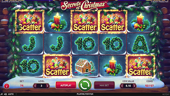 Découvrez comment jouer à la machine à sous online Secrets of Christmas