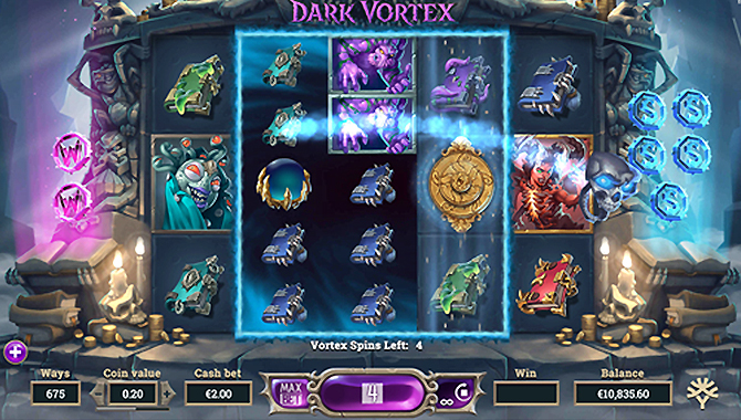 Machine à sous jeu gratuit Dark Vortex