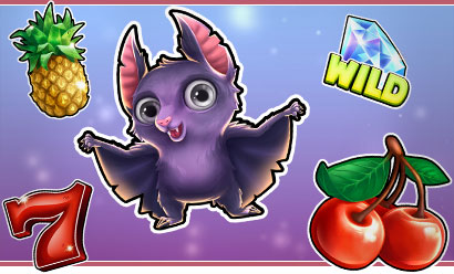 Machine à sous Fruit Bat Crazy de Betsoft Gaming Machine à sous Fruit bat Crazy Betsoft Gaming 3D