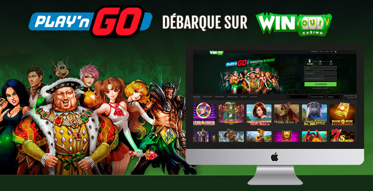 Les jeux Play'n GO débarquent sur le casino WinOui