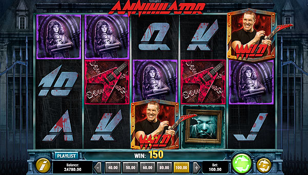 Jeu d'argent en ligne Play'n Go casino Annihilator