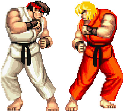 Jeu de casino en ligne Street Fighter II