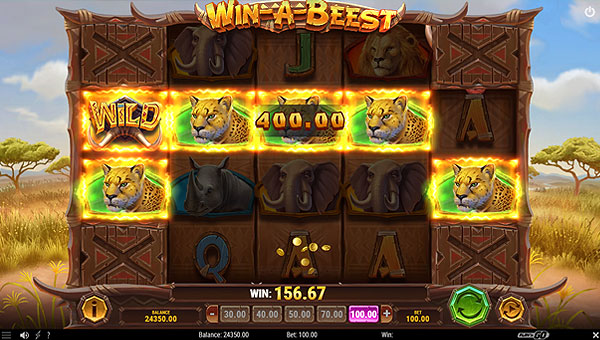 Remporter de gros gains sur le bandit manchot Win a Beest de Play'n Go !