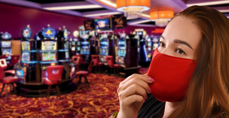 Port du masque obligatoire dans les casinos terrestres