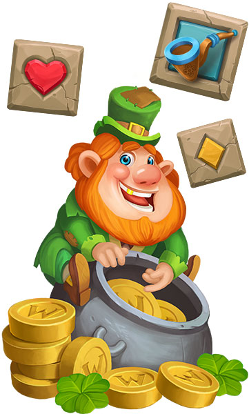 Gagner de l'argent sur le jeu de casino Irish Pot Luck