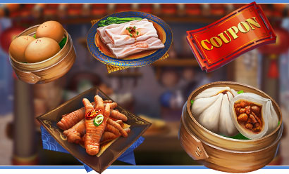 Jeu Betsoft Gaming pour mobile : cuisine chinoise Dim Sum Prize
