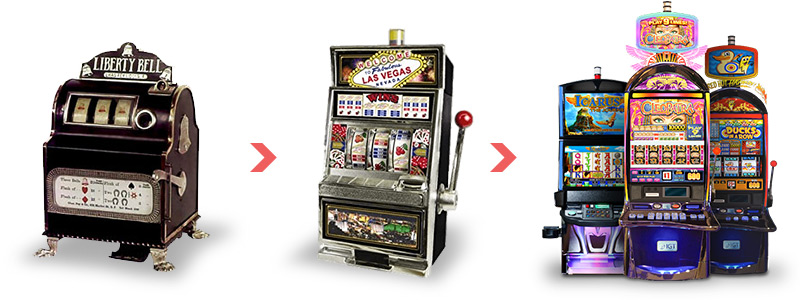Evolution of casino slot machines