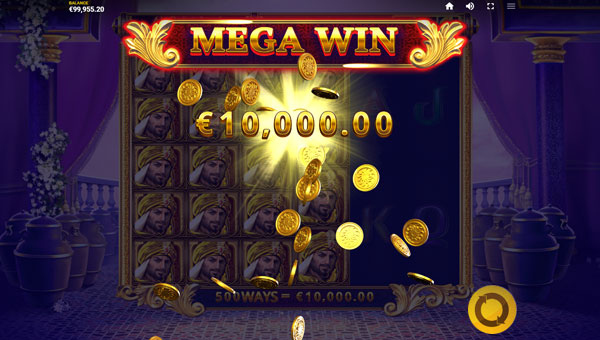 Gagner le gros jackpot sur la machine à sous Megaways Ali Baba's Luck !