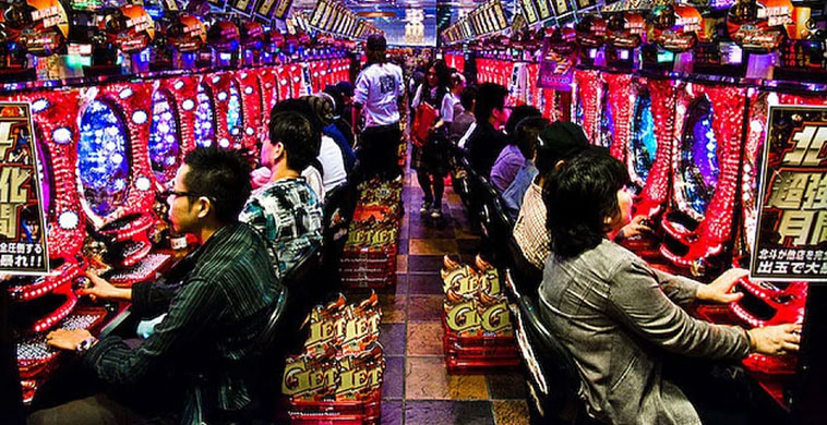 Joueurs de Pachinko