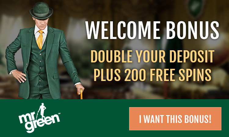 Mr. Green Casino bonus