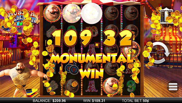 Win Money online casino game Buster Hammer Carnival