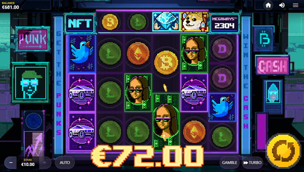 Jeu de casino Red Tiger NFT Megaways