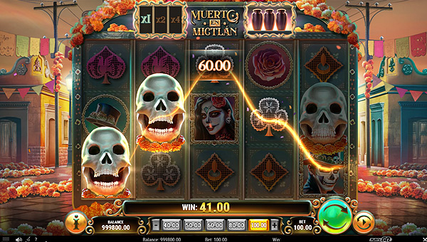 Jeu de casino en ligne Play'n Go Muerto en Mictlan