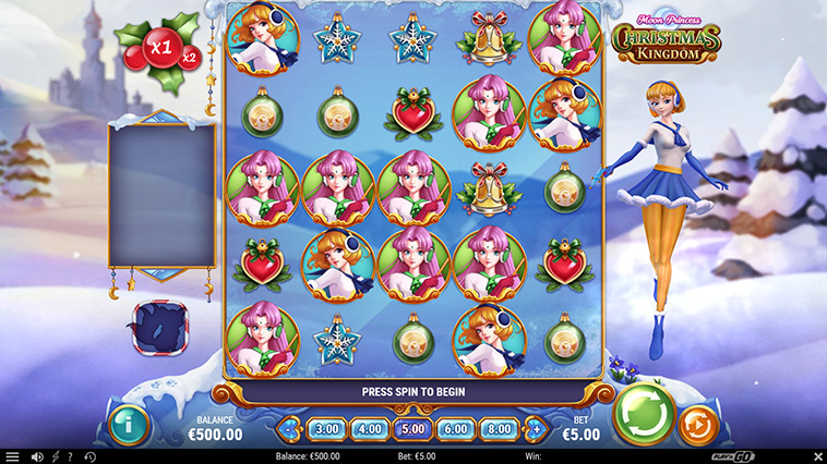 La machine à sous Moon Princess Christmas Kingdom de Play'n Go