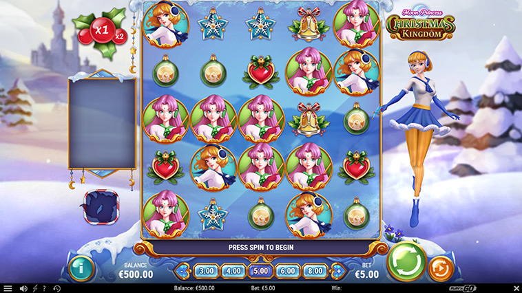 La machine à sous Moon Princess Christmas Kingdom de Play’n Go La machine à sous Moon Princess Christmas Kingdom de Play'n Go