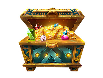 Casino slot machine Lost Mystery Chest