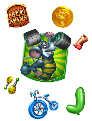 Bonus jeu de casino en ligne Respin Circus !