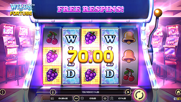 Win real money with Wilds of Fortune Slot