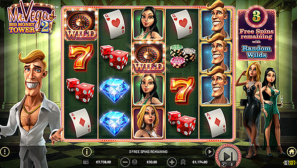 Gameplay machine à sous vidéo Mr Vegas 2