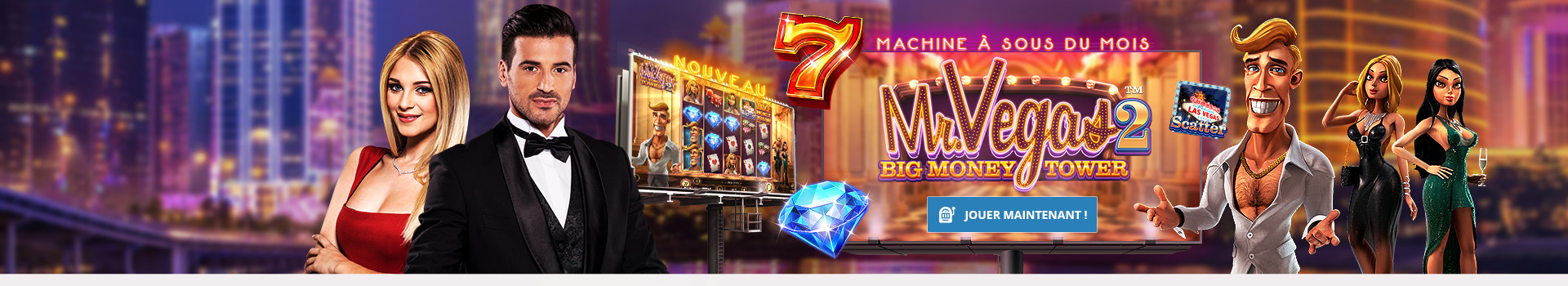 Machine à sous en ligne Mr Vegas 2