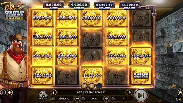 Win real money with Take the Vault Slot